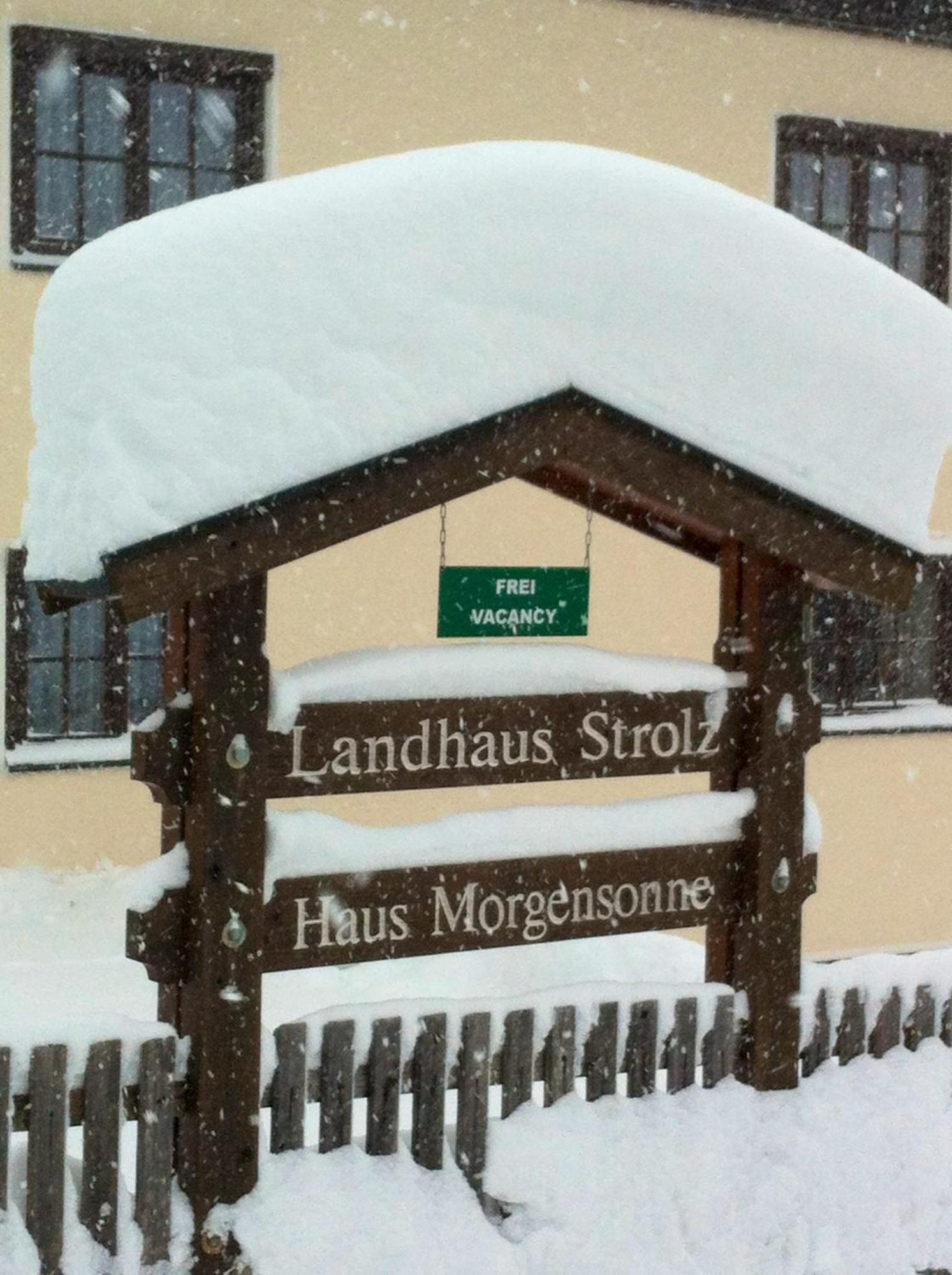 Landhaus Strolz Sankt Anton am Arlberg Exteriör bild